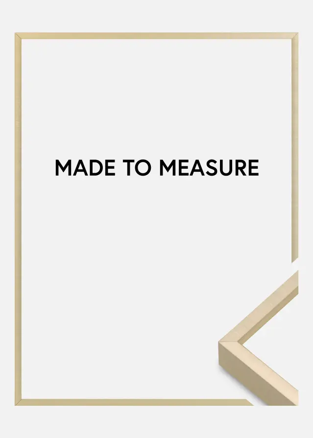 Rėmas Nielsen Premium Alpha Matinis Auksas - Bet kokio Dydžio