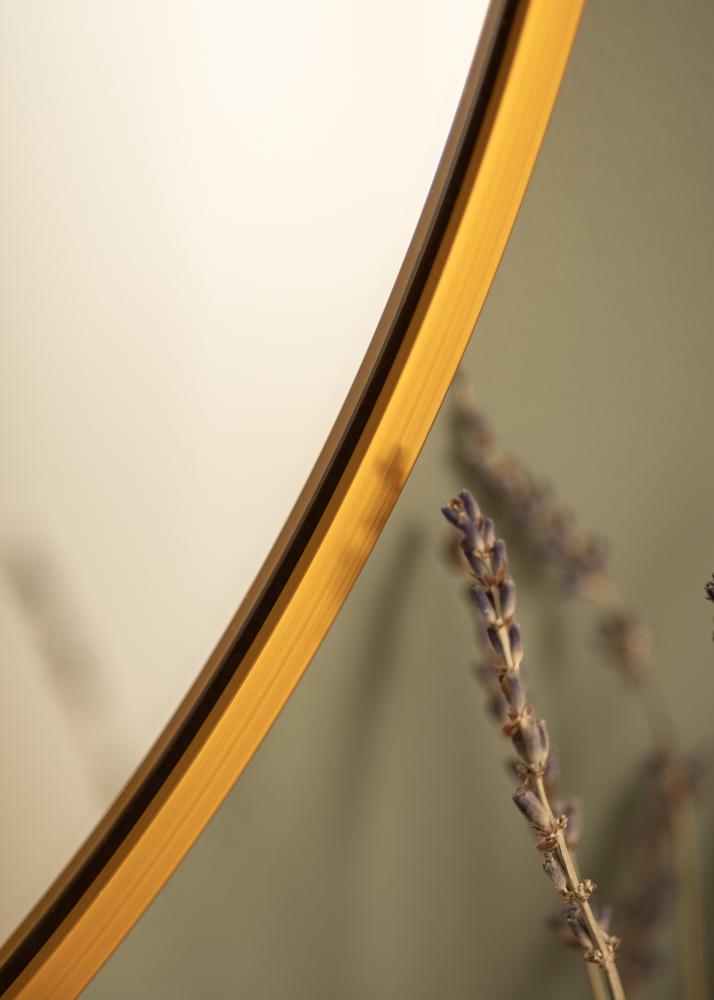 Veidrodis Madrid Žalvaris 60 cm Ø