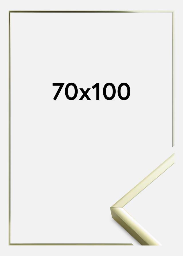 Rėmas Įrašai Frame Aluminum Akrilo stiklas Gold 70x100 cm