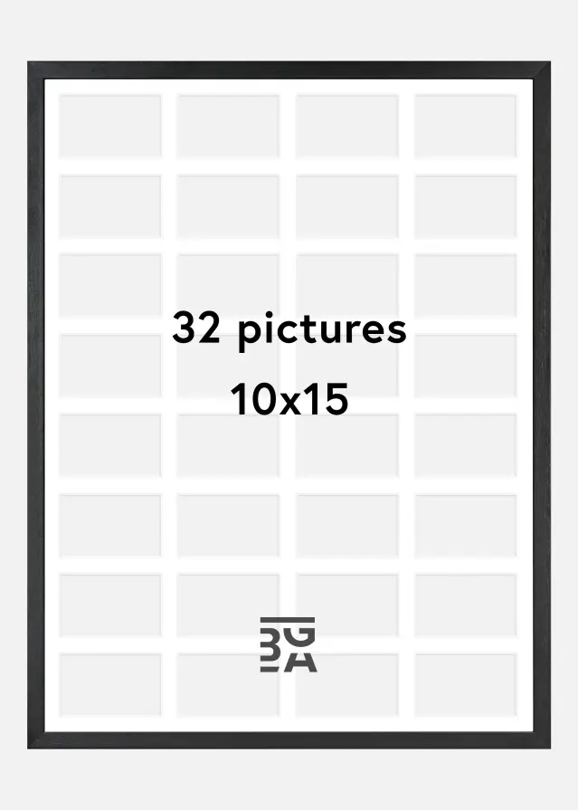 Black Wood - 32 Paveikslėliai Koliažas