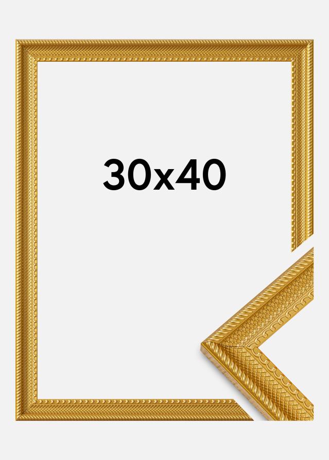 Rėmas Lattice Akrilo stiklas Auksas 30x40 cm