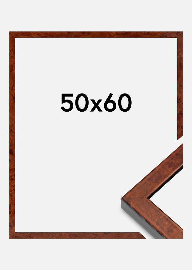 Rėmas Hermes Akrilo stiklas Burr Walnut 50x60 cm