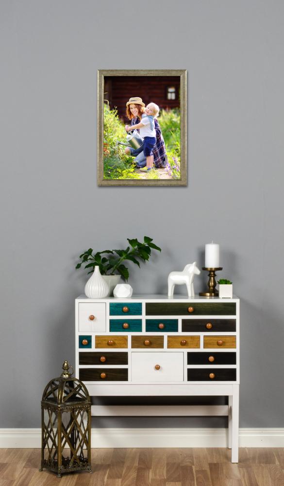 Rėmas Nyhyttan Antikinis Sidabras - Bet kokio Dydžio