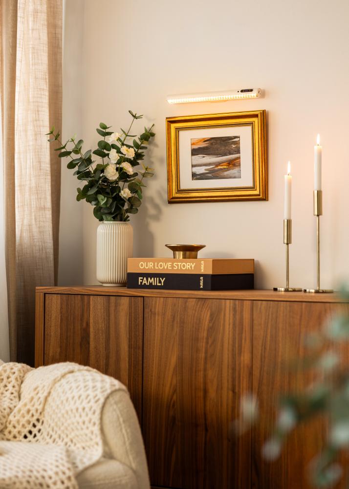 KAILA Illuminate Baterijomis maitinamas paveikslų apšvietimas 35 cm - Balta