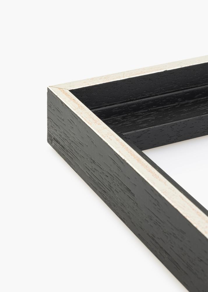 Drobės rėmelis Lexington Juodas / Sidabras 50x50 cm