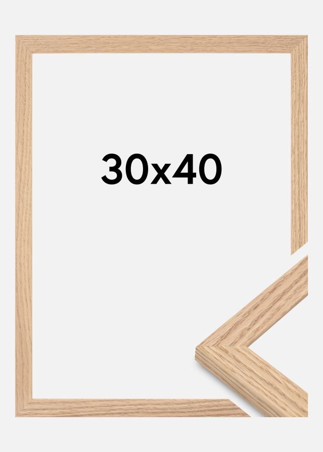 Rėmas Tidlös Akrilo stiklas Masinis Ąžuolas 30x40 cm