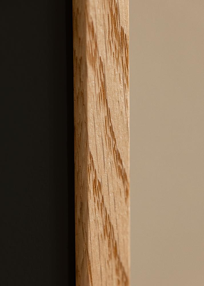 Rėmas E-Line Ąžuolas 30x40 cm - Paspartu Juodas 21x29,7 cm (A4)