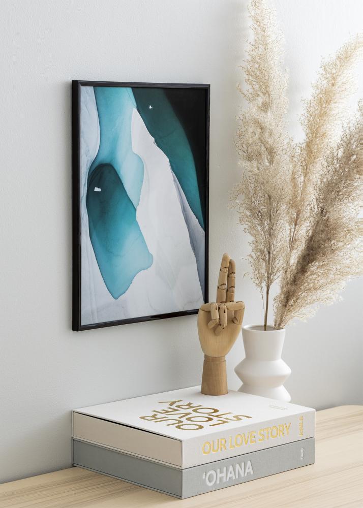 Rėmas New Lifestyle Espresso Brown 30x40 cm - Paspartu Juodas 18x27 cm