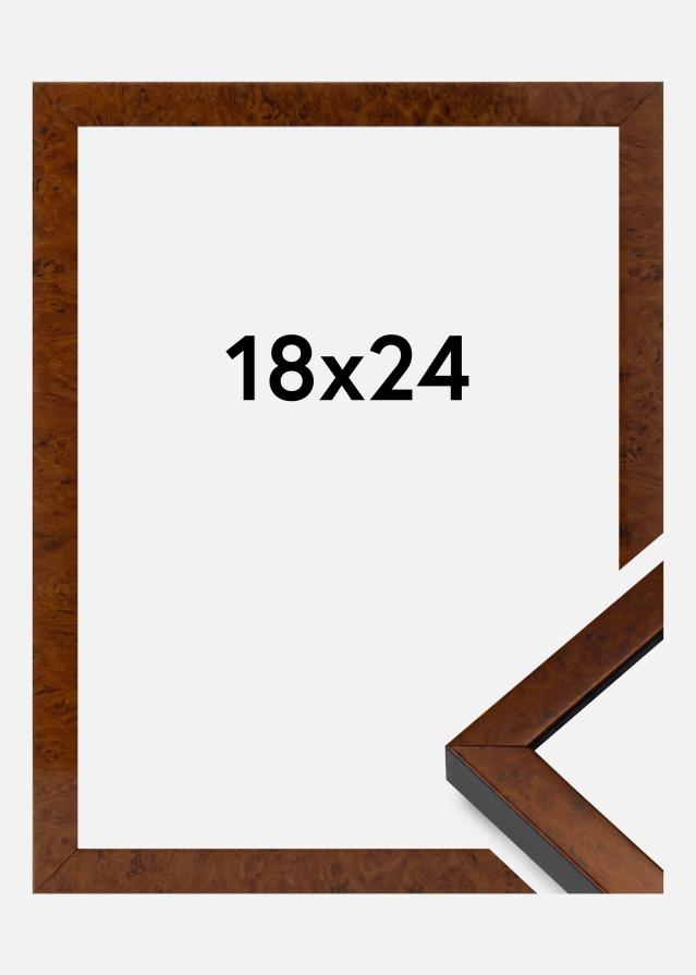 Rėmas Ares Akrilo stiklas Burr Walnut 18x24 cm