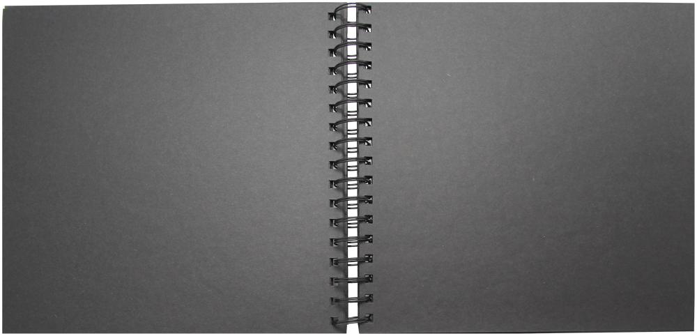 Colors of Life Juodas - 30x30 cm (48 Juodi Puslapiai / 24 lapų)