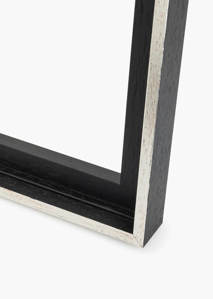 Drobės rėmelis Lexington Juodas / Sidabras 50x50 cm