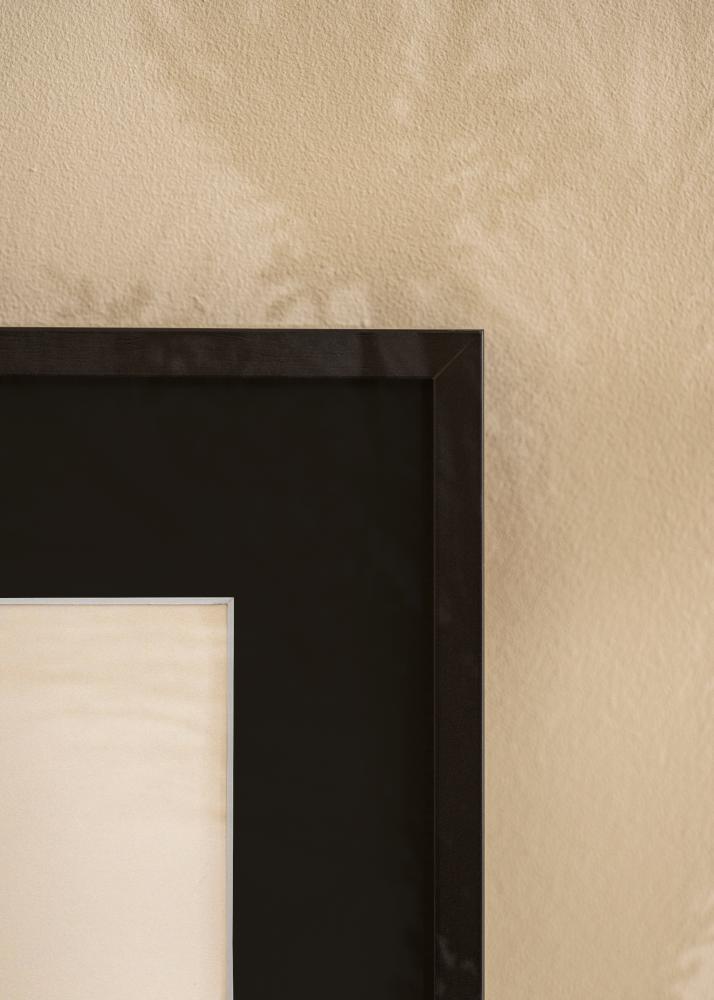 Rėmas E-Line Juodas 13x18 cm - Paspartu Juodas 9x12 cm