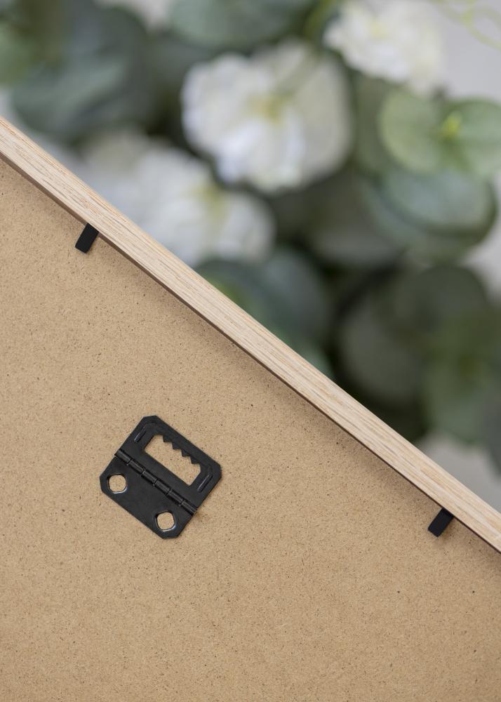 Rėmas siauras ąžuolas akrilo stiklas 32x32 cm