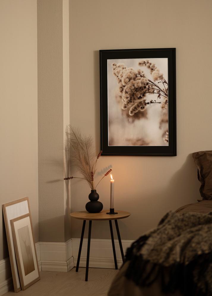 Rėmas E-Line Juodas 13x18 cm - Paspartu Juodas 9x12 cm