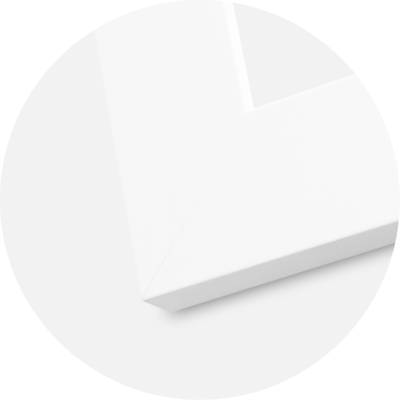 Härjedalen Baltas 85x115 cm - Paspartu Baltas 70x100 cm