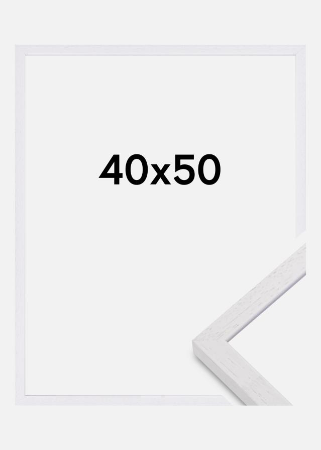 Rėmas Glendale Matinis Antirefleksinis stiklas Baltas 40x50 cm