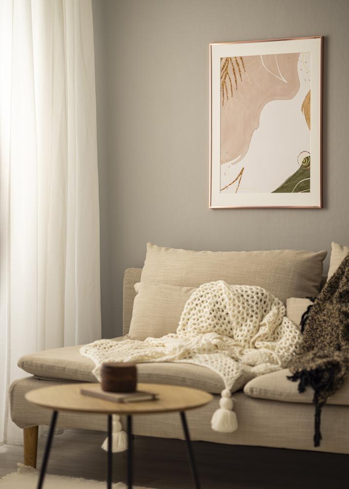 Rėmas Įrašai Frame Aluminum Rozinis auksas 50x70 cm