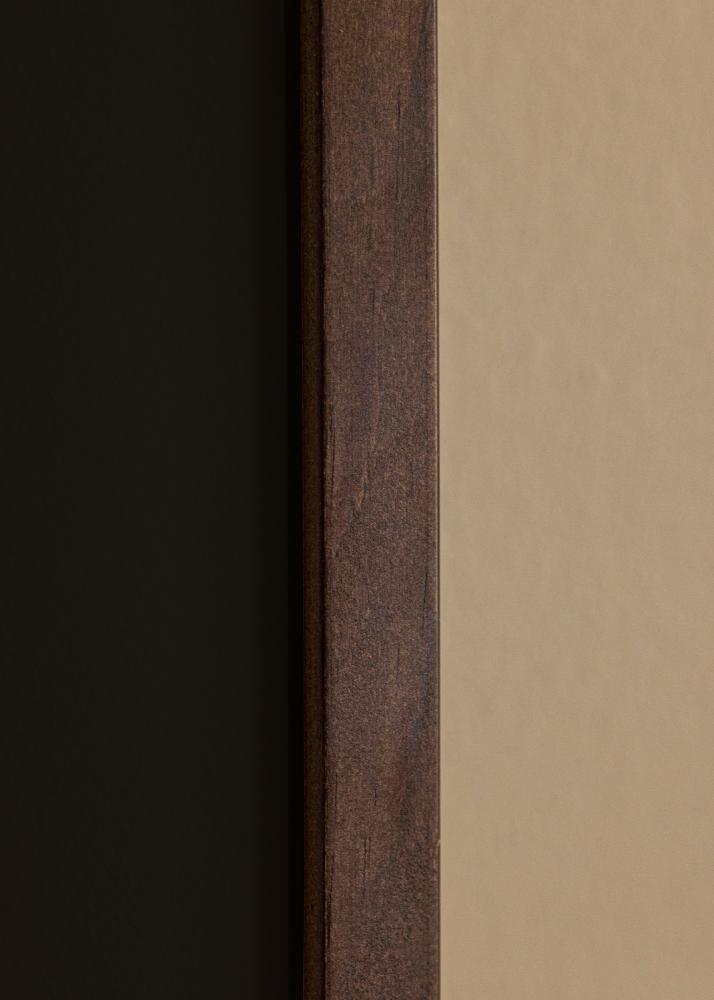 Rėmas E-Line Riešutas 30x40 cm - Paspartu Juodas 21x29,7 cm (A4)