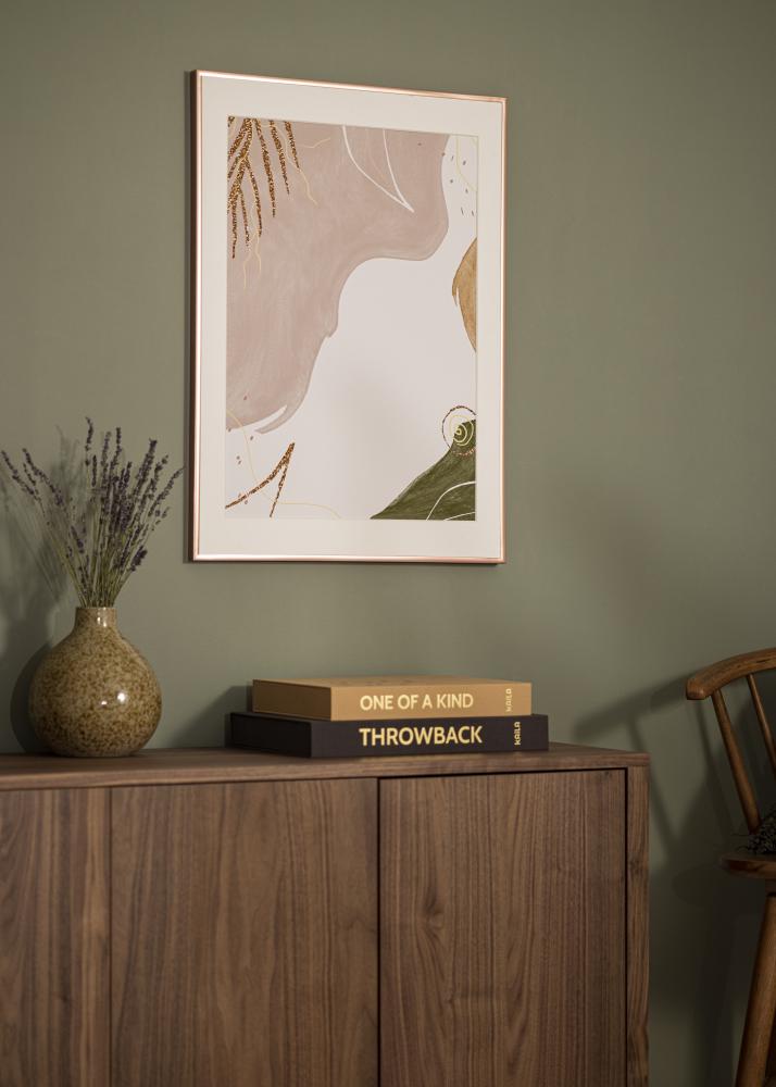 Rėmas Įrašai Frame Aluminum Rozinis auksas 50x70 cm