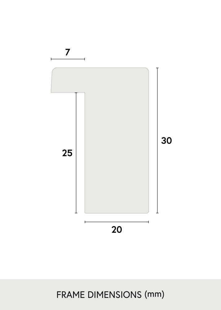 Veidrodis Björkö - Ąžuolas Balintas - Savo išmatavimai