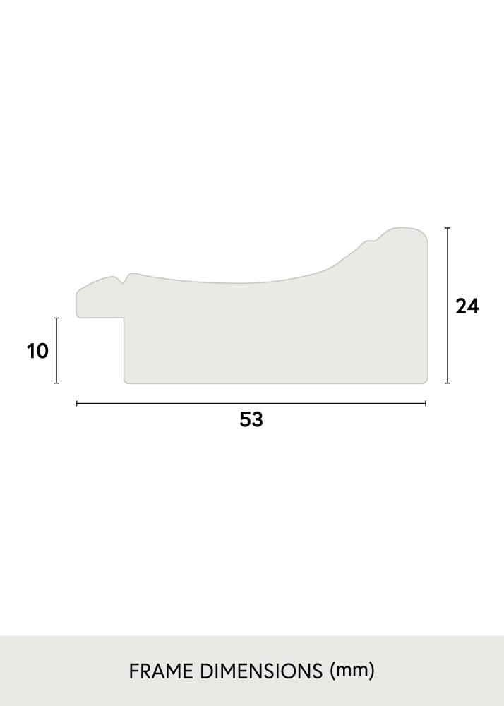 Rėmas Roxen Auksas Margas - Bet kokio Dydžio