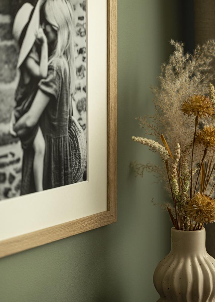 Paspartu Beveik baltas Balta šerdis 50x70 cm (41x58,4 - A2)