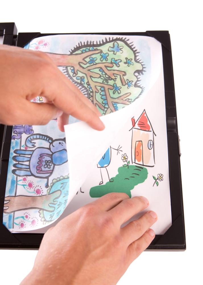 Piešinio rėmelis Little Davinci Baltas A4