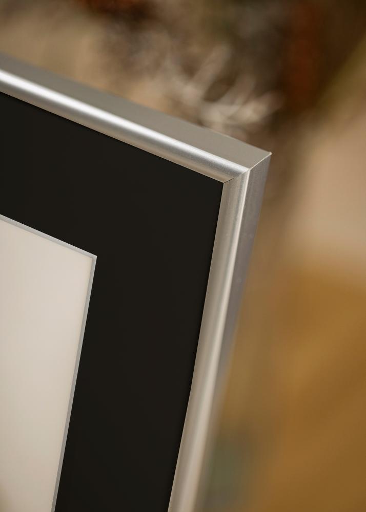 Rėmas Victoria Sidabras 70x100 cm - Paspartu Juodas 62x93 cm