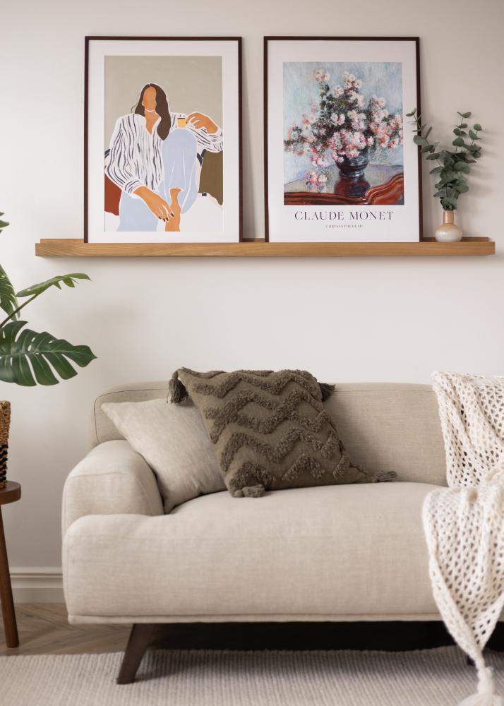 KAILA Paveikslų lentyna Ąžuolas 150 cm