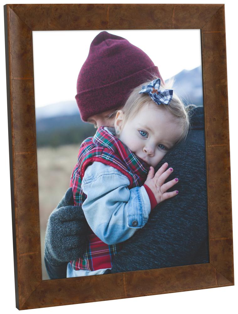 Rėmas Ribe Šviesiai ruda Faneruotė - Bet kokio Dydžio