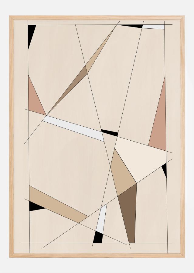 Geometric Beige art No.1 Įrašai
