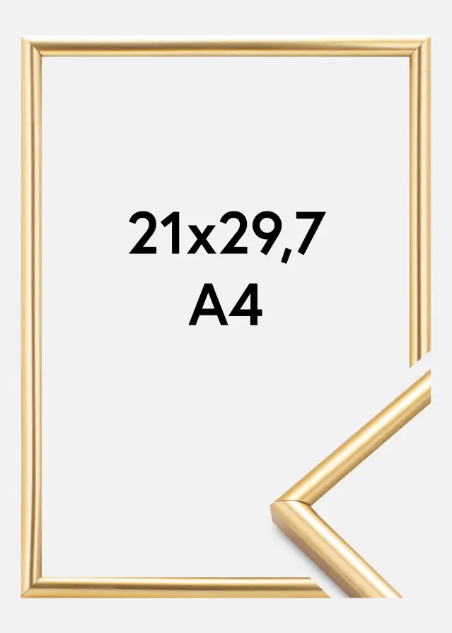 Rėmas Decoline Auksas 21x29,7 cm (A4)