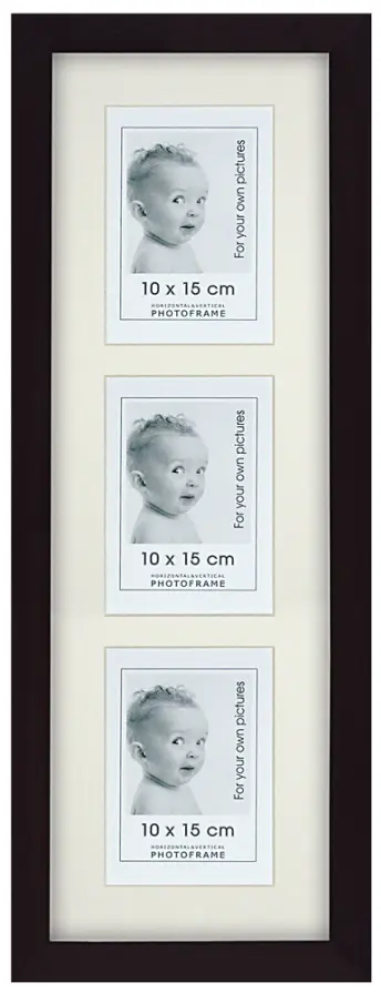 Trendline Koliažas Juodas - 3 Paveikslėliai