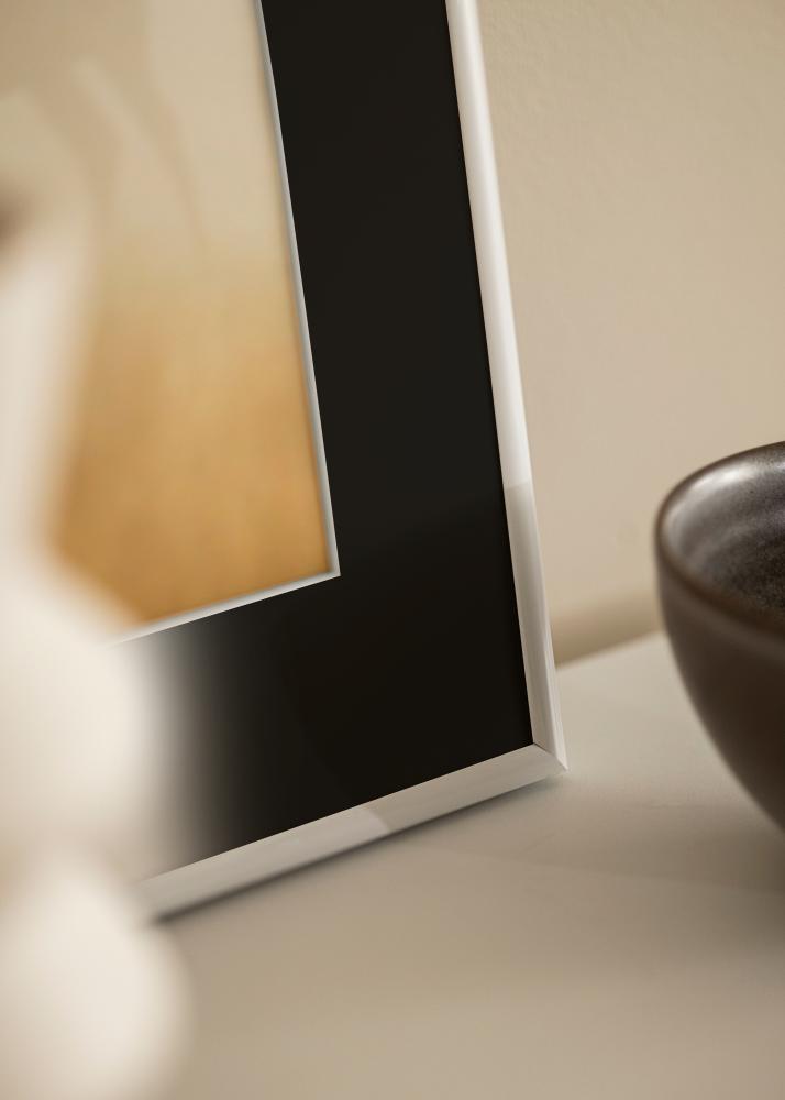 Rėmas Victoria Baltas 13x18 cm - Paspartu Juodas 3,5x5 inches