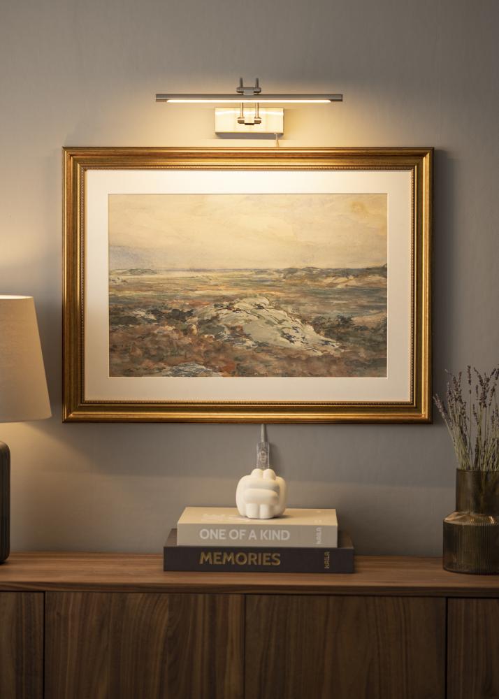 Gunnebo V962 LED Paveikslo apšvietimas 37 cm - Nikelis