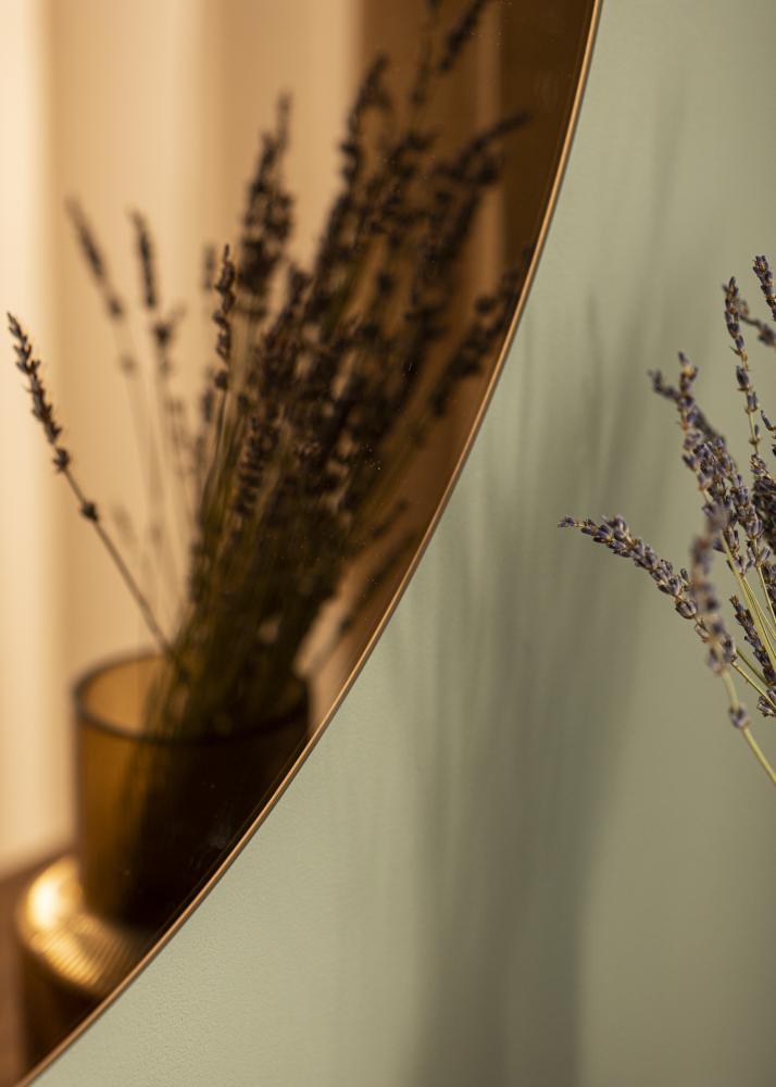 KAILA Apvalus Veidrodis Rose Gold 80 cm Ø