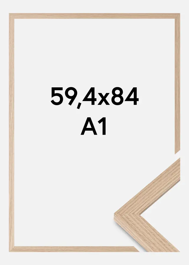 Rėmas BGA Classic Akrilo stiklas Ąžuolas 59,4x84,1 cm (A1)