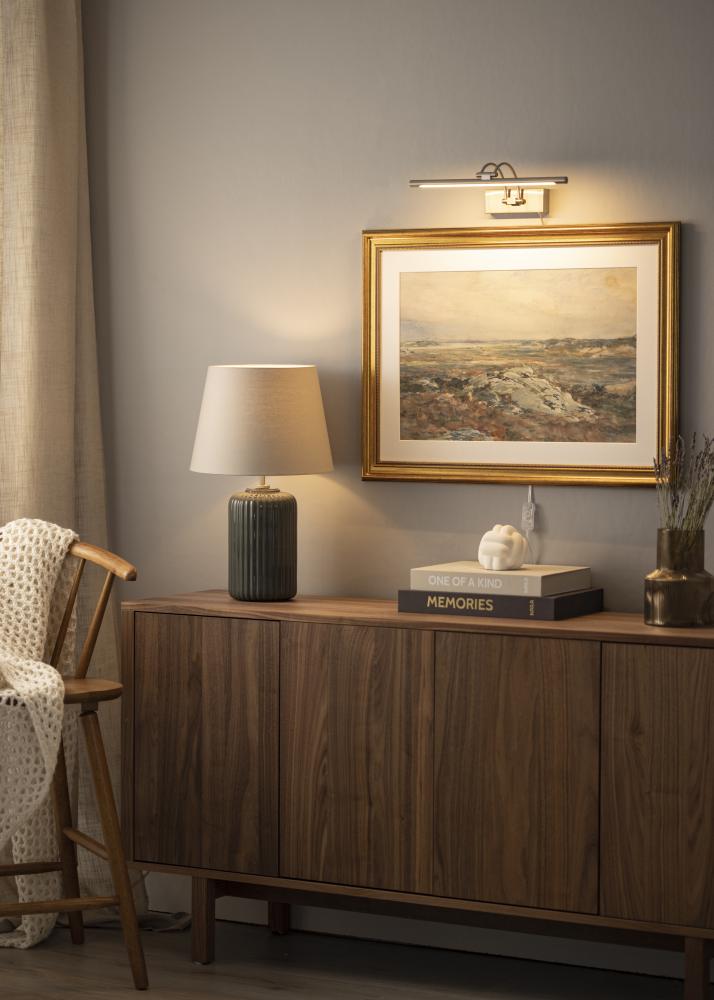 Gunnebo V962 LED Paveikslo apšvietimas 37 cm - Nikelis