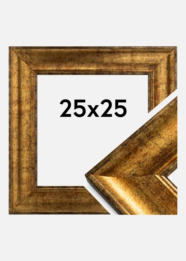 Rėmas Saltsjöbaden Akrilo stiklas Auksas 25x25 cm