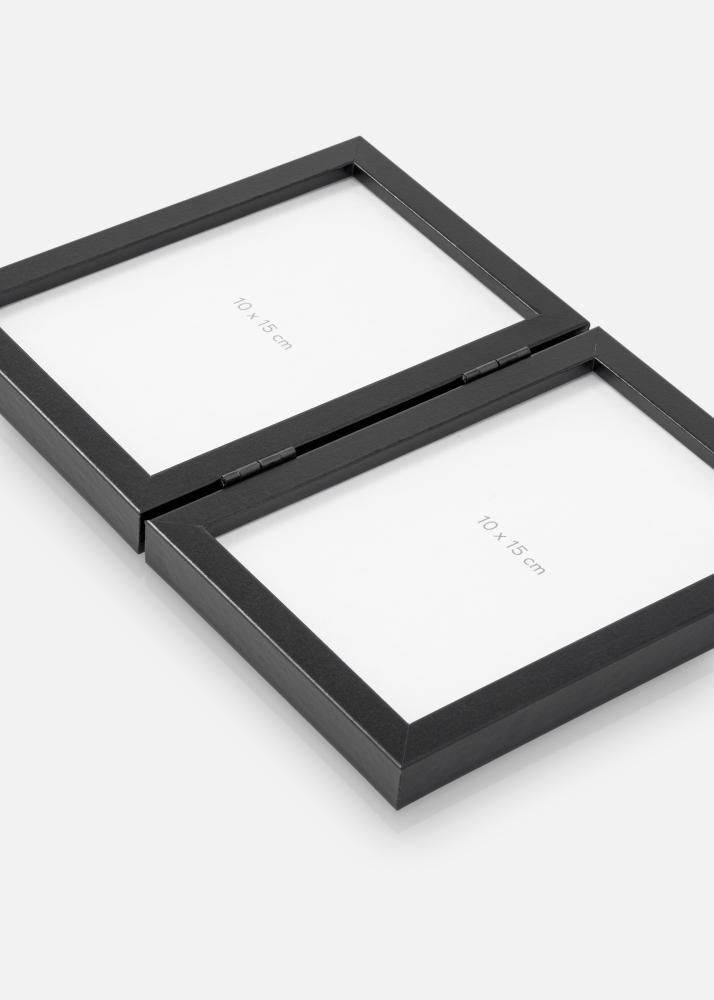 Sulankstomas rėmelis Juoda 10x15 cm