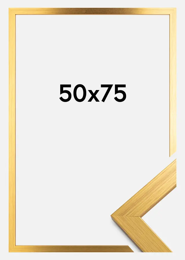 Rėmas Gold Wood 50x75 cm