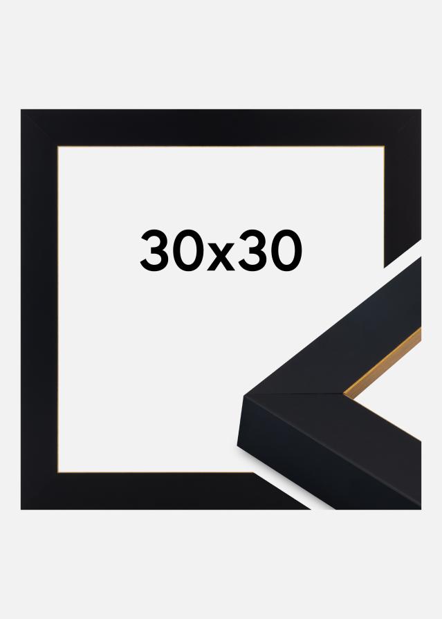 Rėmas Sussex Akrilo stiklas Juoda/Auksinė 30x30 cm