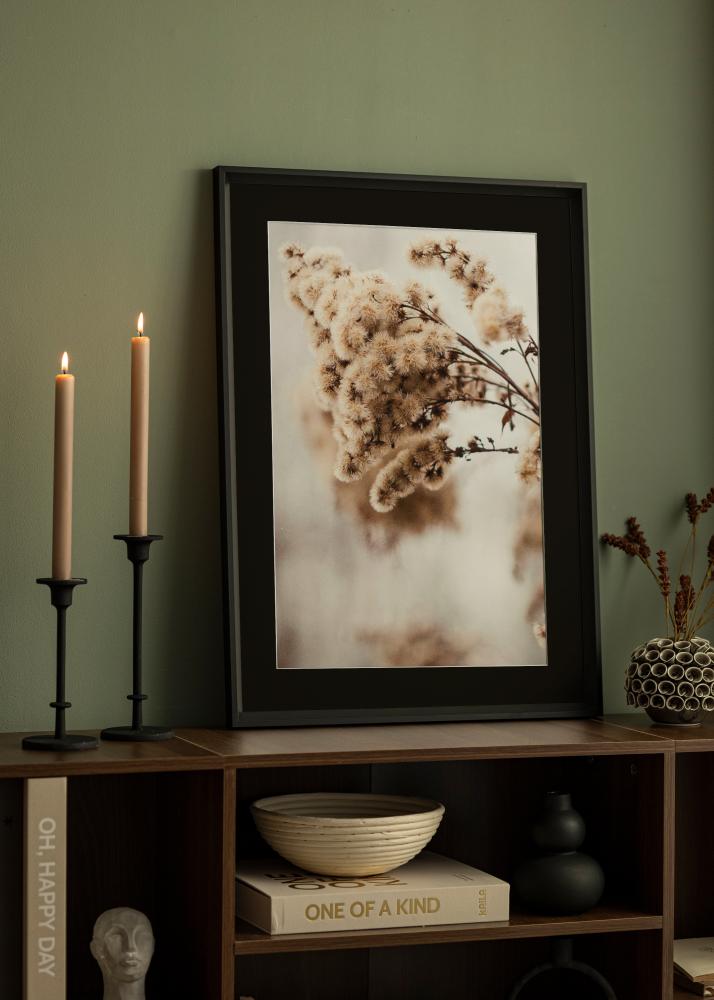 Rėmas Globe Juodas 24x30 cm - Paspartu Juodas 7x9 inches