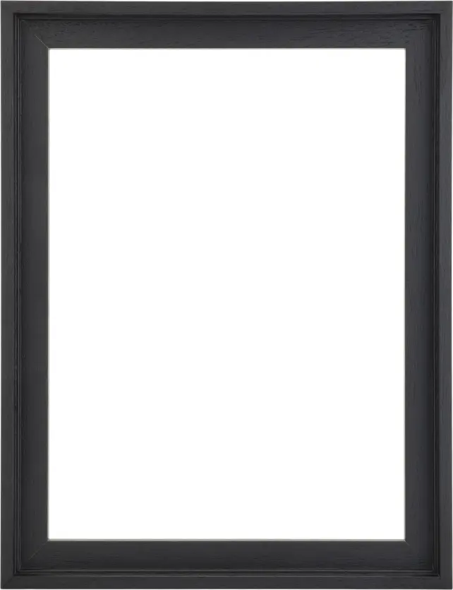 Drobės rėmelis Charlotte Juodas 59,4x84 cm (A1)