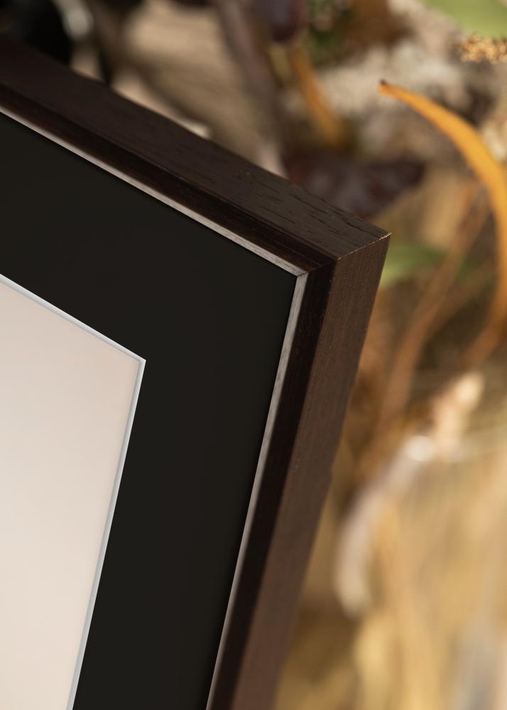 Rėmas Globe Espresso 50x60 cm - Paspartu Juodas 35x45 cm