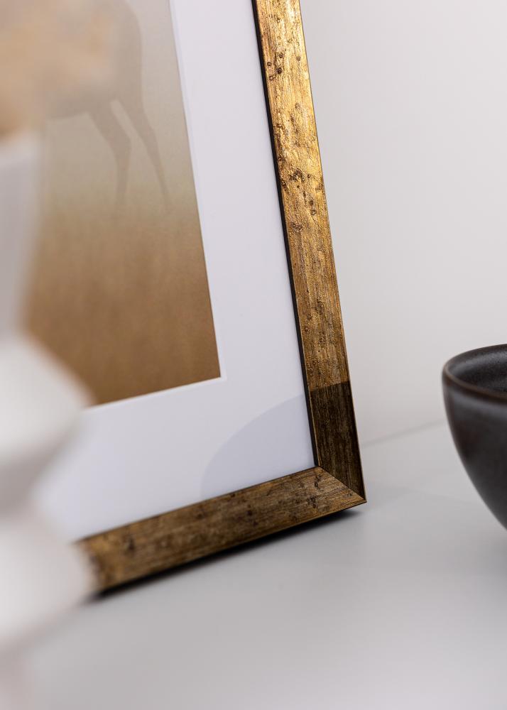 Rėmas Dune Akrilo stiklas Auksinis 21x29,7 cm (A4)