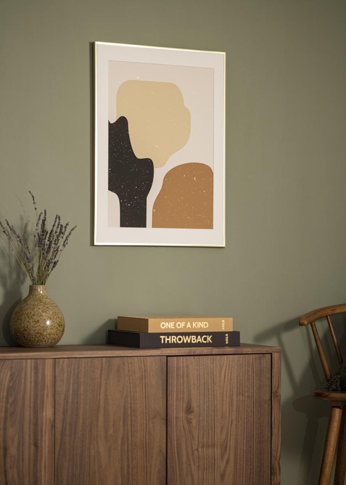 Rėmas Įrašai Frame Aluminum Akrilo stiklas Gold 61x91,5 cm