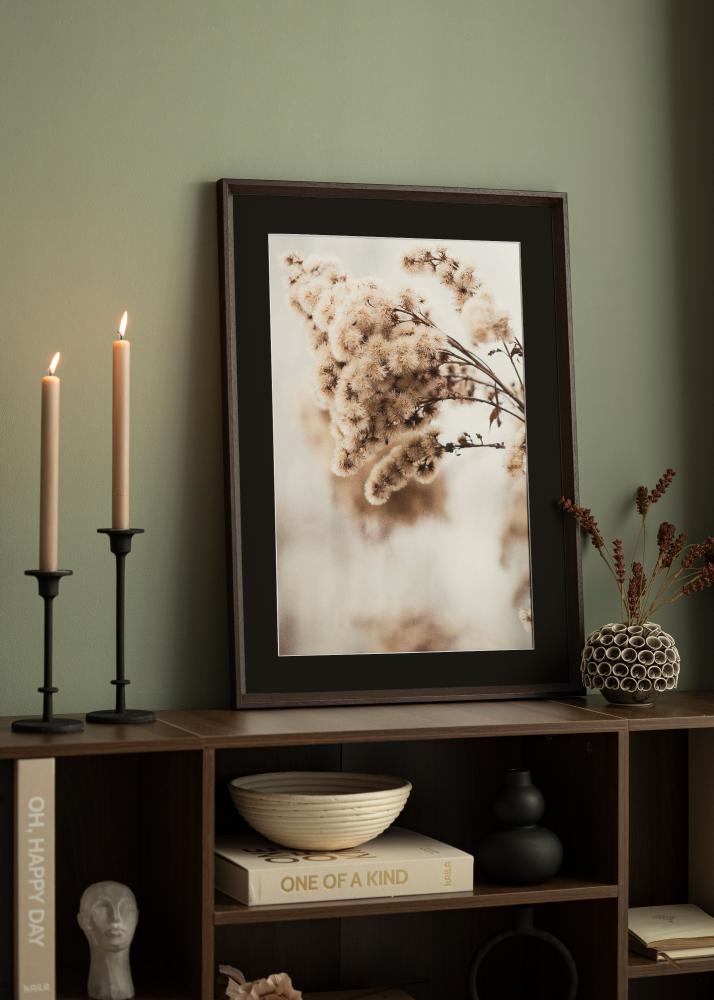 Rėmas Globe Espresso 50x60 cm - Paspartu Juodas 35x45 cm