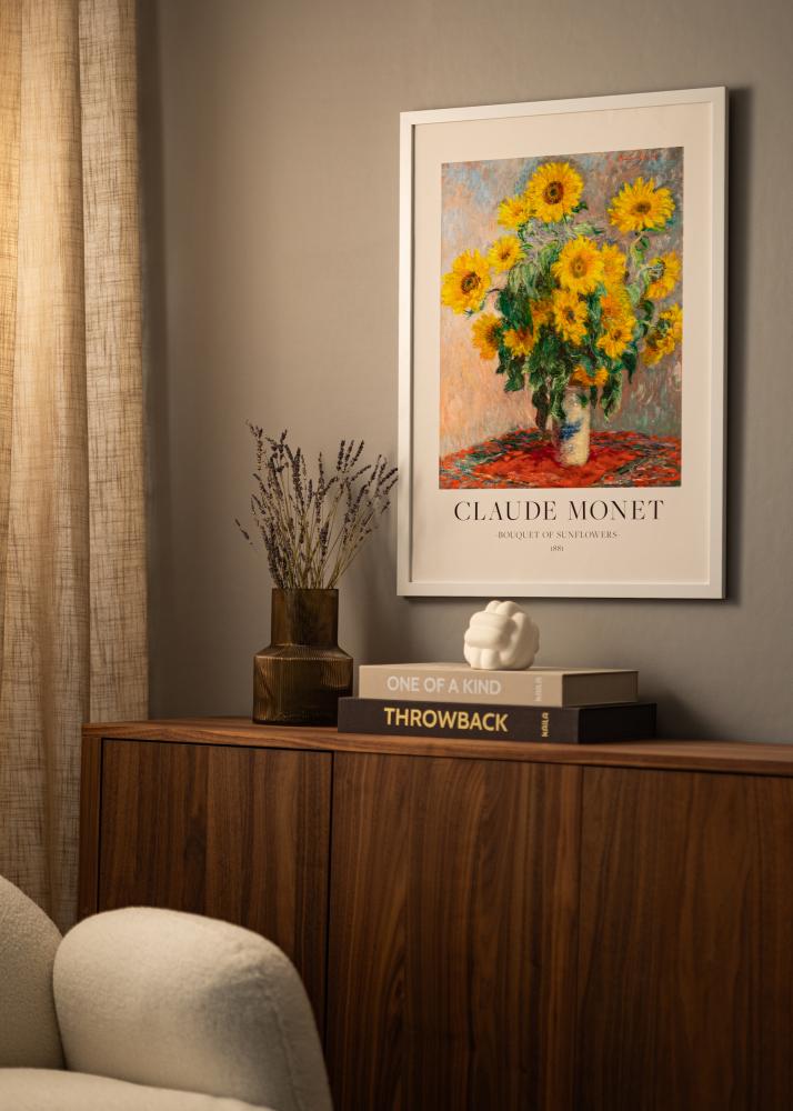 Rėmas Deco Akrilo stiklas Baltas 60x80 cm