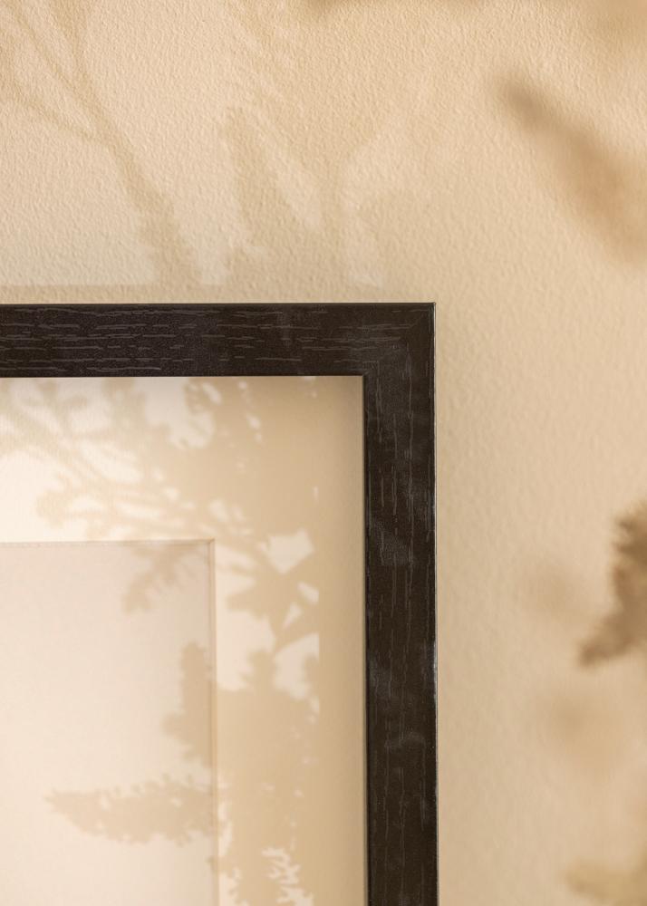 BGA Dėžutės rėmas Akrilo stiklas Juodas 50x100 cm